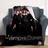 Vampire Diaries Flannel Blanket Throw Blanket Soft Warm Sofa Bed Camping Home Decor Unique Christmas Gift C926953