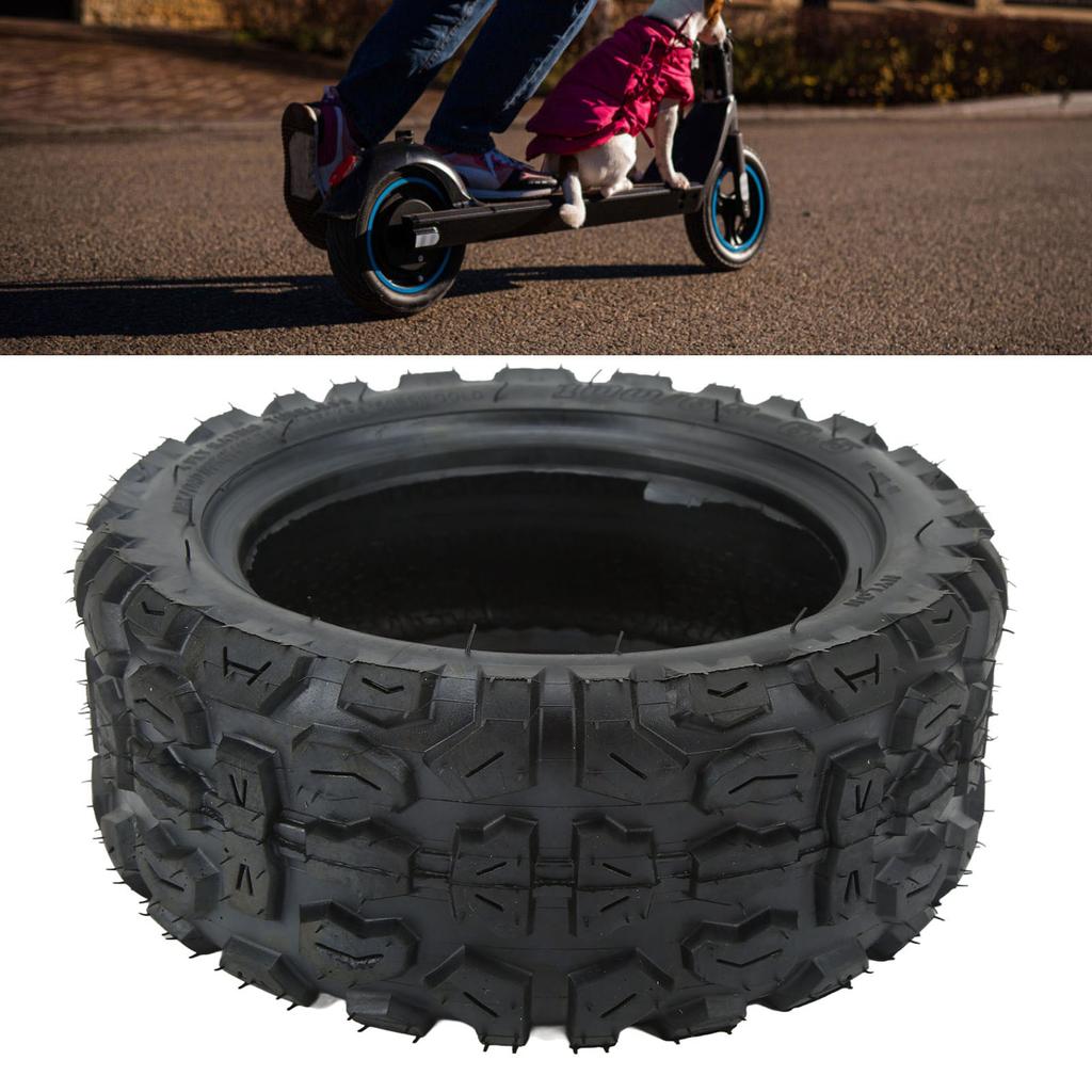 Electric Scooter Tire 100/65?6.5 Tyre Replacement Anti Skid Off Road Thickened Rubber Vacuum Tire for Snowfield