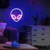 1 Stück Alien Neon Schild Dekorationen Neonlichter mit USB- oder Batteriebetrieb Ein/Aus-Schalter Cooles Alien Licht Neonschilder Für Schlafzimmer