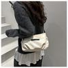 Women's Water-Repellent Nylon Crossbody Bag: Autumn/Winter Casual Solid Color Shoulder Bag