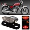 Universal Vintage Motorrad LED Rücklicht Blinker Rücklicht Passend für YamahaSmoking