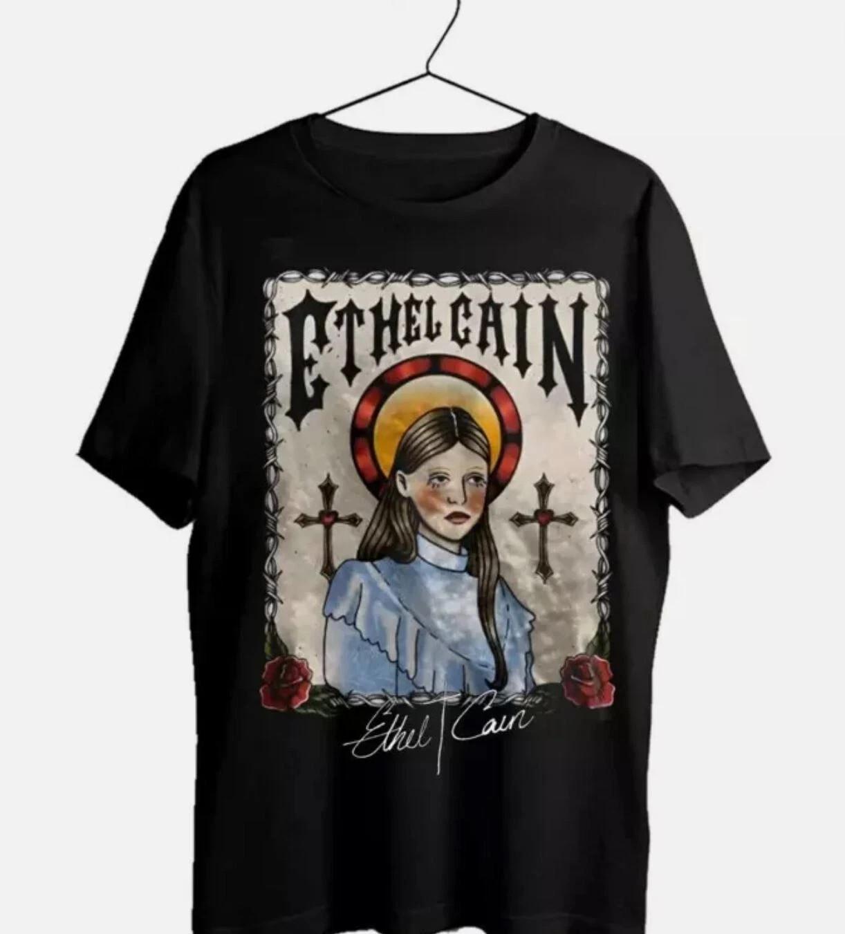 

Ethel Cain Singer Live In Concert Black S to 5XL Unisex Shirt SG856 S разноцветный