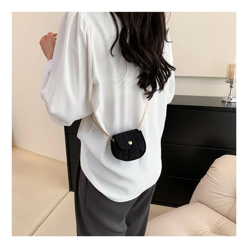 Mini bolsa crossbody fashion feminina bolsa de moedas fofa bolsa de ombro
