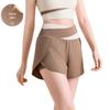 Women's Quick-Dry Fake Two-Piece Yoga Shorts