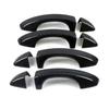 For Volkswagen VW Golf 7 MK7 MK7.5 2014- Door Handle Covers Auto Sticker Exterior Moulding Cover Decor Car Accessories Trims