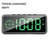 Car MPH Speed Meter Digital Compass HUD GPS Speedometer KM/H Head Up Display Overspeed Alarm LCD Head Up Display