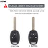 Fashion Tpu Car Remote Key Case Cover Shell For Honda Accord Civic Crv Cr-V Pilot Insight Ridgeline Protector Fob Accessories