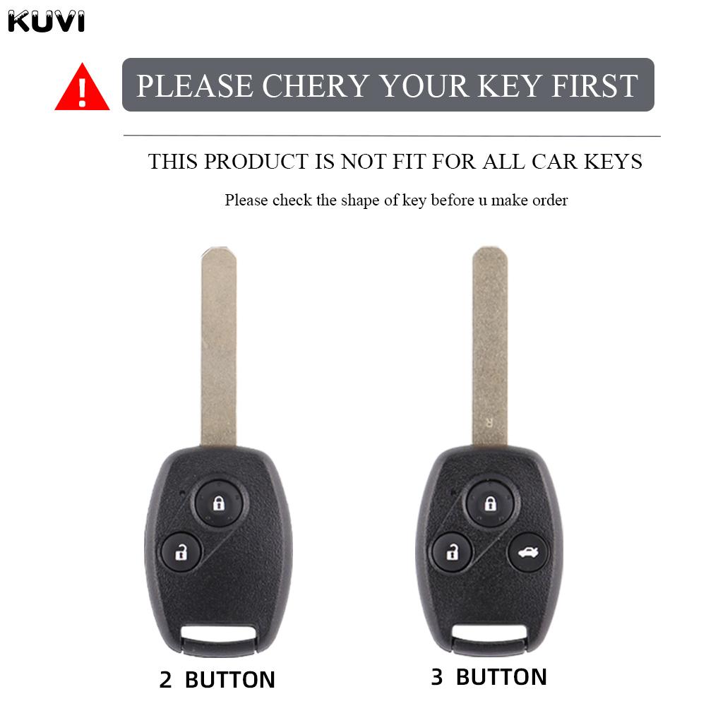 Fashion Tpu Car Remote Key Case Cover Shell For Honda Accord Civic Crv Cr-V Pilot Insight Ridgeline Protector Fob Accessories