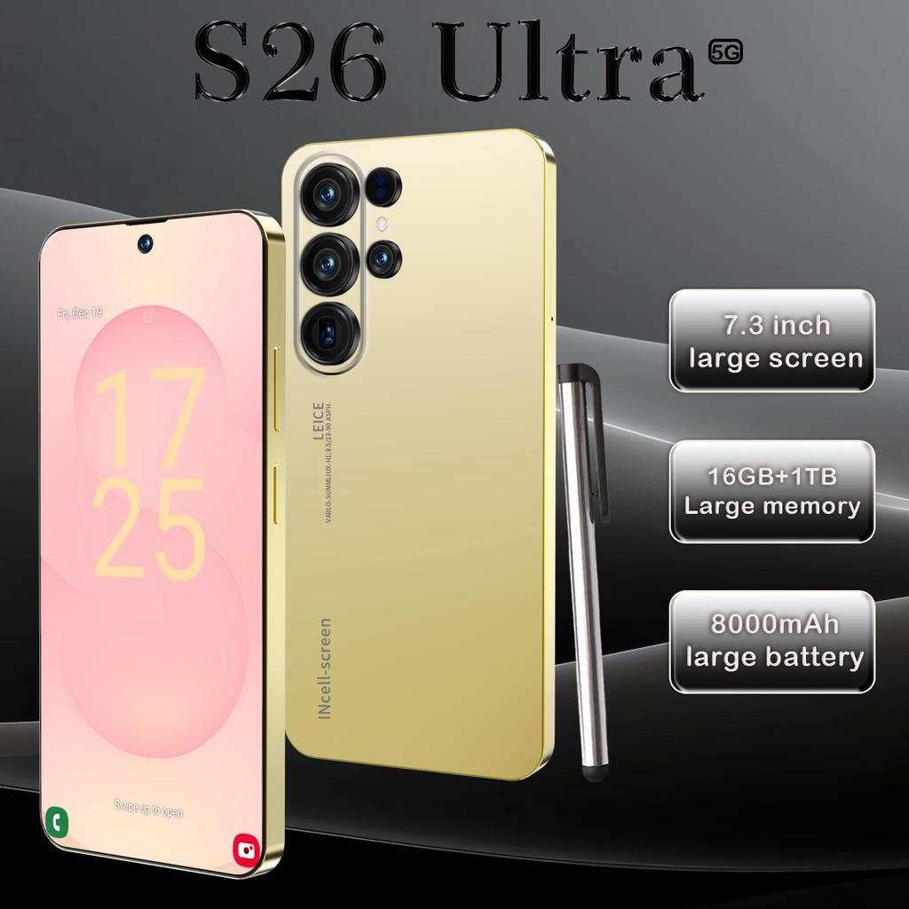 Cugo S26 Ultra Smartphone: 6,8" Android 15, 2 GB RAM, 16 GB Speicher, Auf Lager