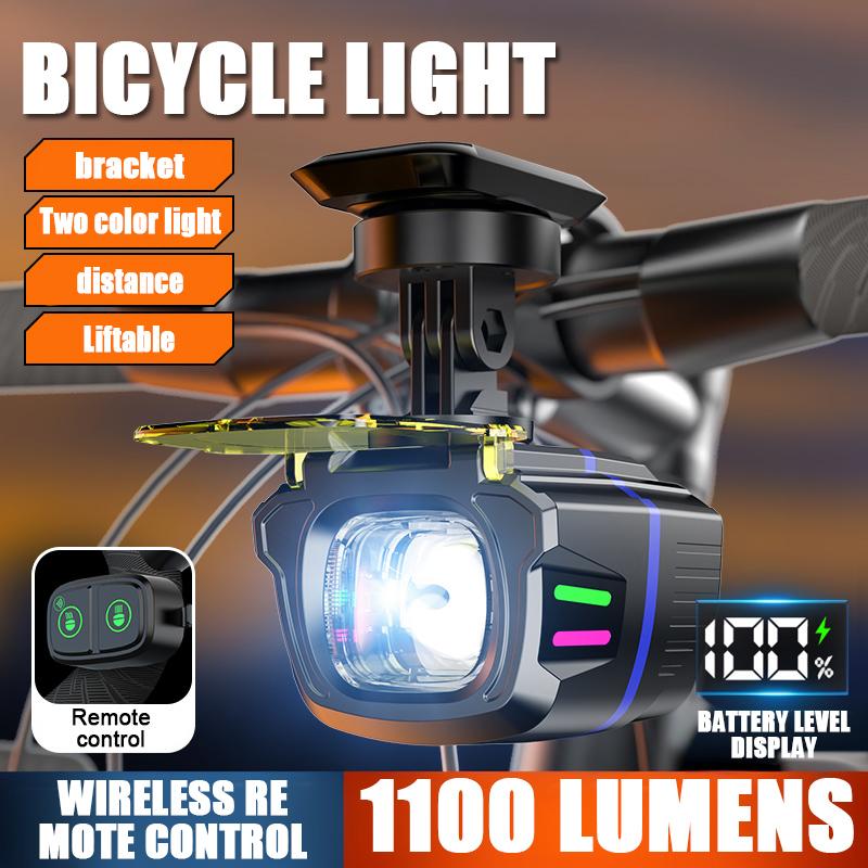 4000MAH 22 LED Alumin Bike Bicycle Light C Rechargeable Bicycle Lights MTB Flashlight Headlight for Cycling Bicycle Front Lamp