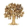 Pure Brass Tree Showpiece Trees of Life Home Decor Gift for Good Luck and Fengshui Best in Living Room Table Decoration with Antique Polish