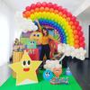 143Pcs 7Colors Rainbow Latex Balloons Wedding Baby Shower Globos Happy Birthday Party Arche Ballon Anniversaire Decoration Mariage