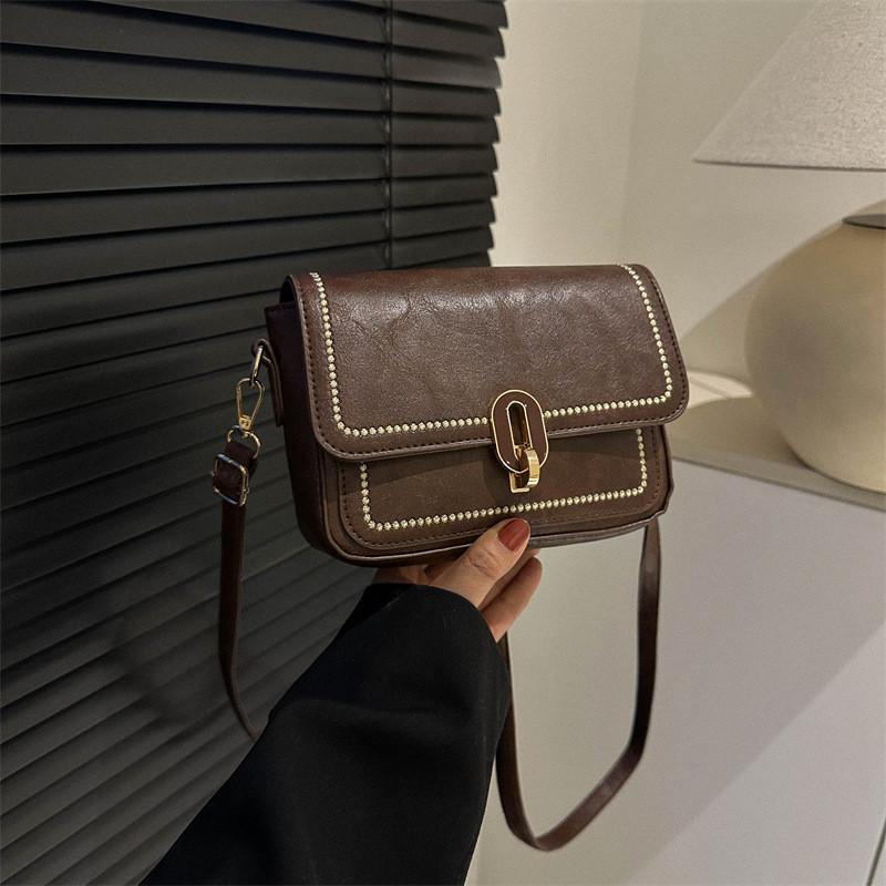 Fashionable Vintage Style Shoulder Bag 2023 New Urban Simple Crossbody Bag
