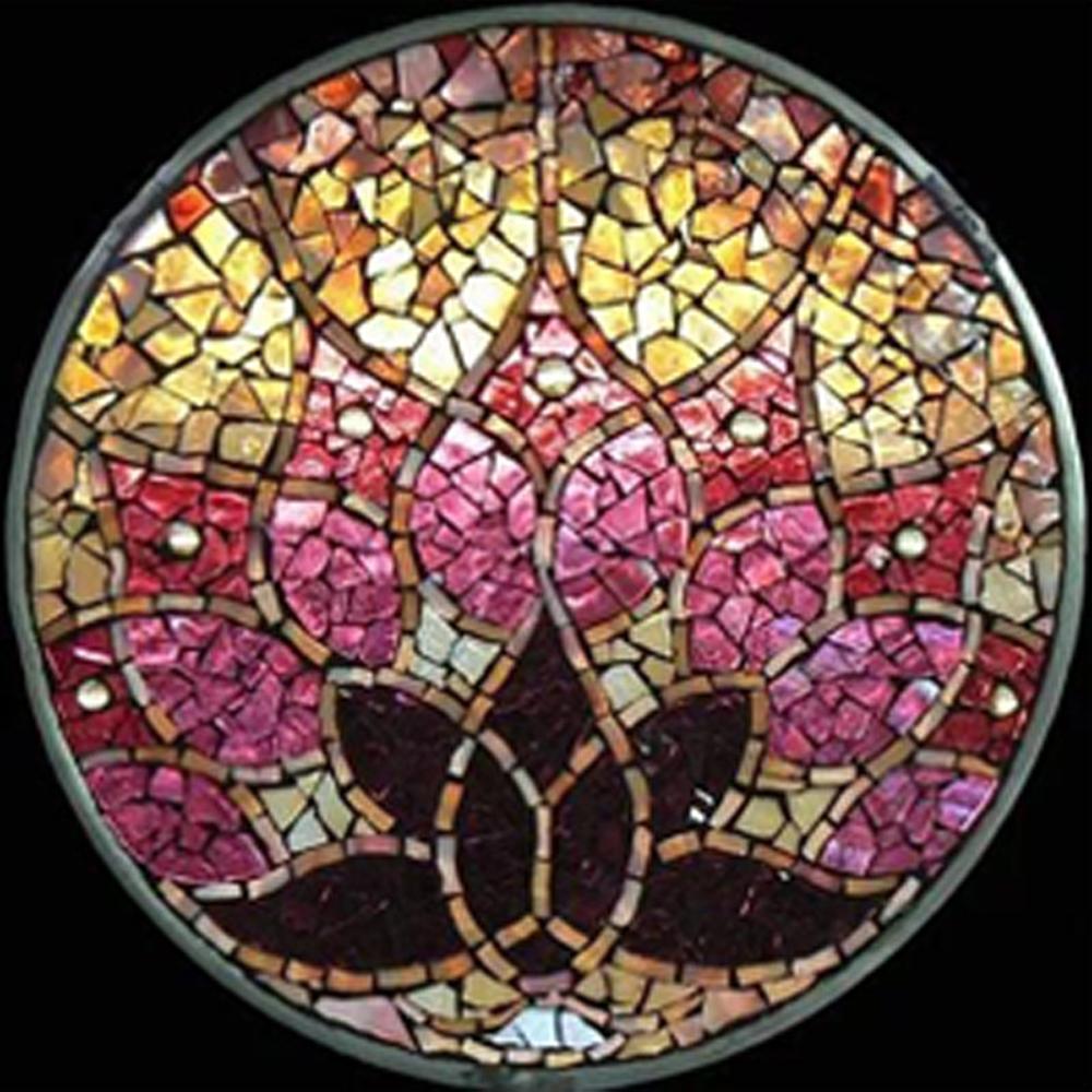 Round Diamond 5D Diamond Painting Mandala Kaleidoscope Full Diamond Embroidered Mosaic Home Decoration Christmas Gift