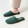Fashion High Quality Comfort Furry Couple Slippers Short Plush Warm House Slippers Light Non-slip Autumn Winter Home Shoes for Women