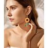Sunflower Earrings Fashion Simple Cute Women's Earrings Yellow Enamel Daisy Sunflower Fun Gifts Suitable for Daily Wear Party