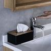 High Quality Tissue Box Napkin Holder Case Paper Box Container Bamboo Cover Solid Wood El Storage Box Home Table Decoration