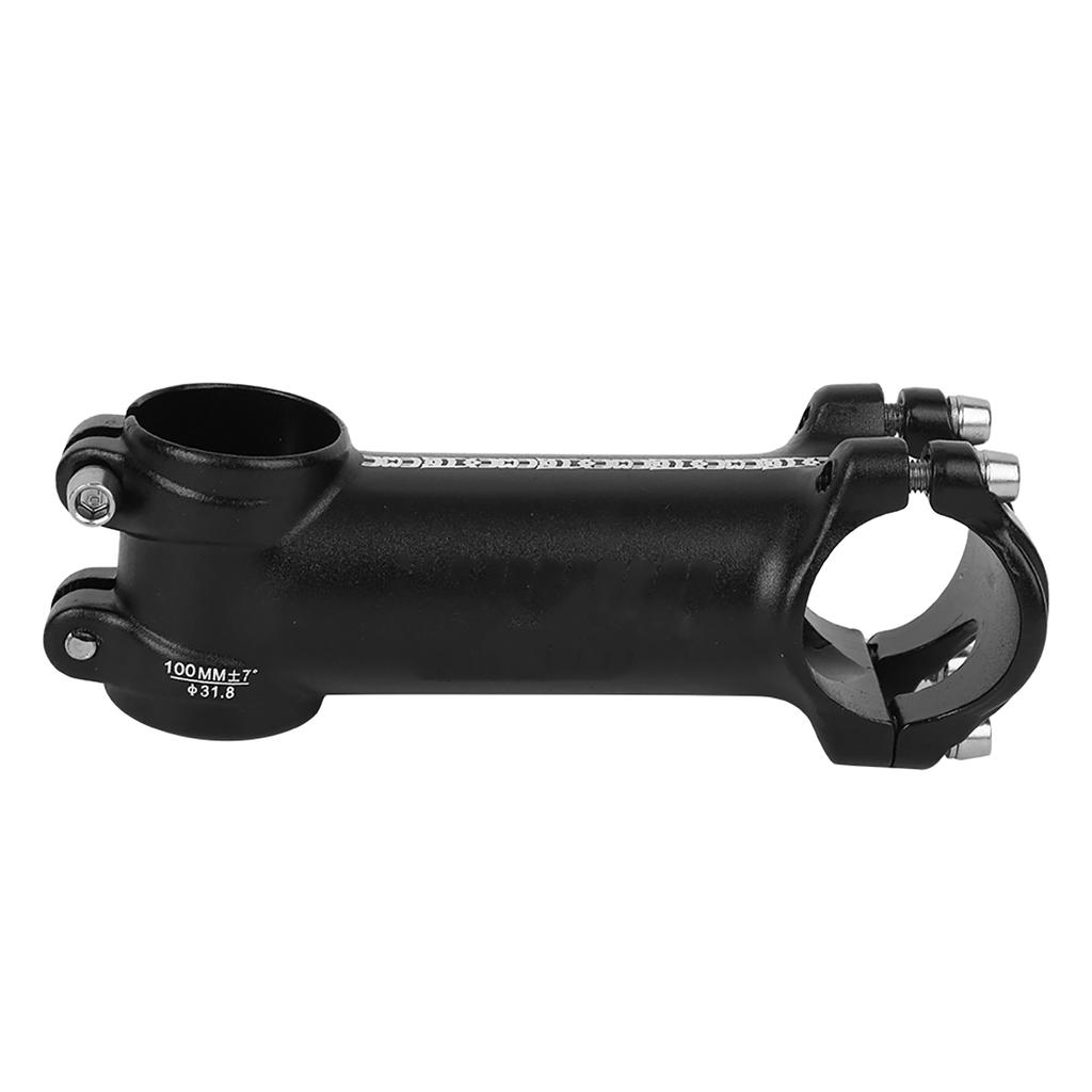 Aluminium Alloy High Strength Black Simple Generous Safer Riding Road Bike Stem Mountain Bicycle Cycling