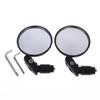 1/2Pcs  Rearview Handlebar Mirrors Rotatable For Mountain Road Bike Motorcycle Bendable Hose Adjustable Rearview Mirror