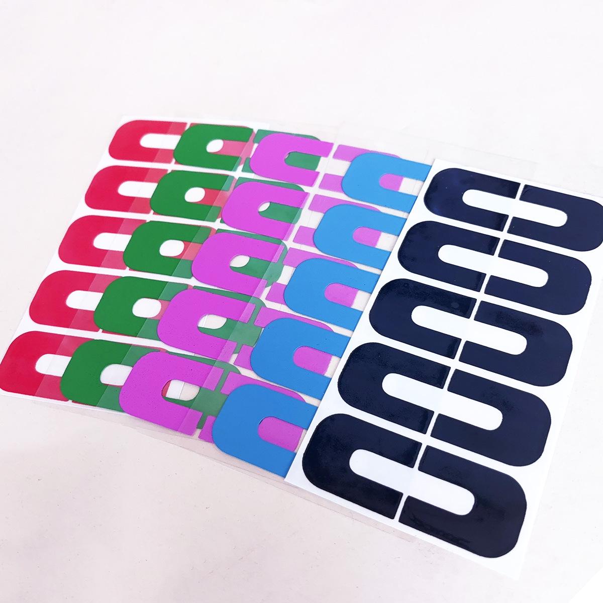 Nail Polish Overflow Prevention U-Shaped Stickers for Nail Art
