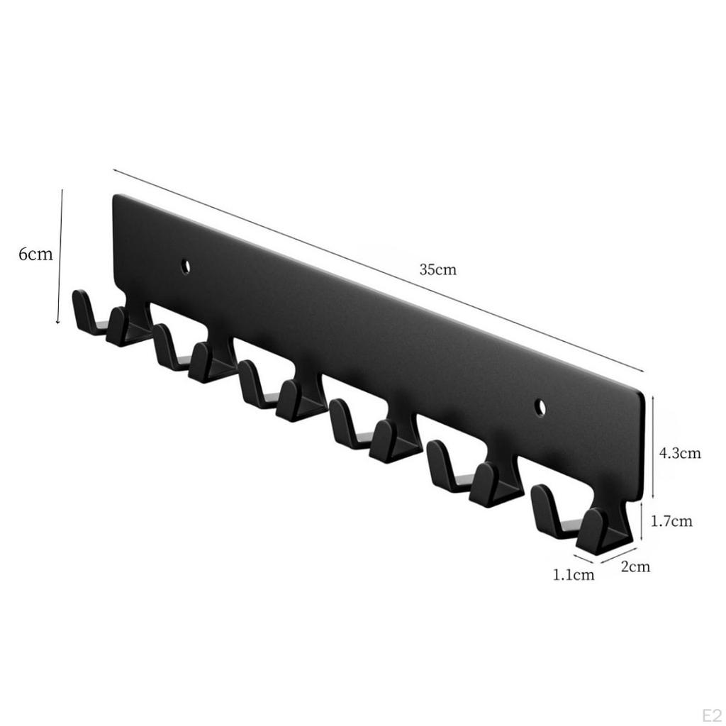 Schlüsselhalter für Wandaufbewahrung Organizer Hängende Haken Aufhänger Eingangsbereich