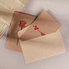 Rose Love Heart Hollowing Paper Card With Envelope Postcard Wedding Invitation Valentines Day Birthday Greeting Cards Gift Favor