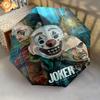 Joker Dual Madness Folding Umbrella Suitable For All Seasons Durable Travel Umbrella Umbrella Gift