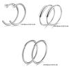 Nose Studs Set Removable Shaped Party Steel Reusable Stainless Decoration Jewelry Fashion Accessory Men Piercing DIY