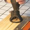 5/3Pcs Wood Carving Locator Set Rotary Drill Bit Milling Cutter Guide Attachment Fit Dremel Portable Woodworking Grooving Tools