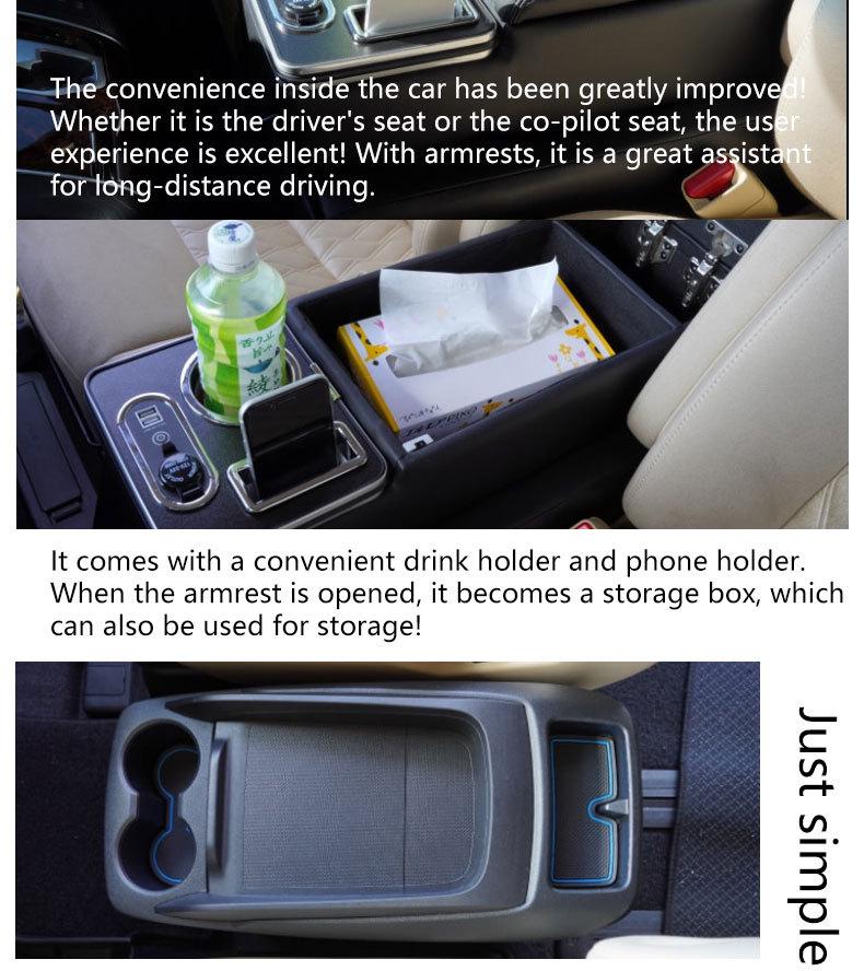 Toyota Alphard/Vellfire Armrest Console Storage Box