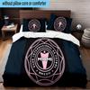 3PCS Inter Miami Fc Crest Bedding Set For Bedroom, Dormitory,Including 1pc Duvet Cover And 2pcs Pillowcases Large size Fan gift