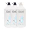 Daily Moisture Shampoo 1500ml X2 + Rinse 1500ml (Large Capacity)