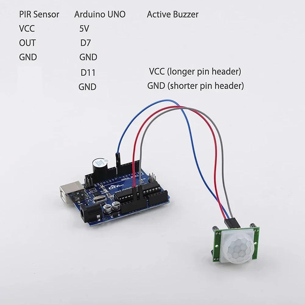 HC-SR501 PIR Infrared Sensor Adjust IR Pyroelectric Infrared PIR Motion Sensor Detector Module for Arduino Raspberry Pi