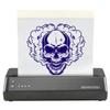 Tattoo Transfer Stencil Printer, Wireless Bluetooth Tattoo Stencil Printer Machine with 10Pcs Transfer Paper and Cloth Bag, Portable Tattoo Printer