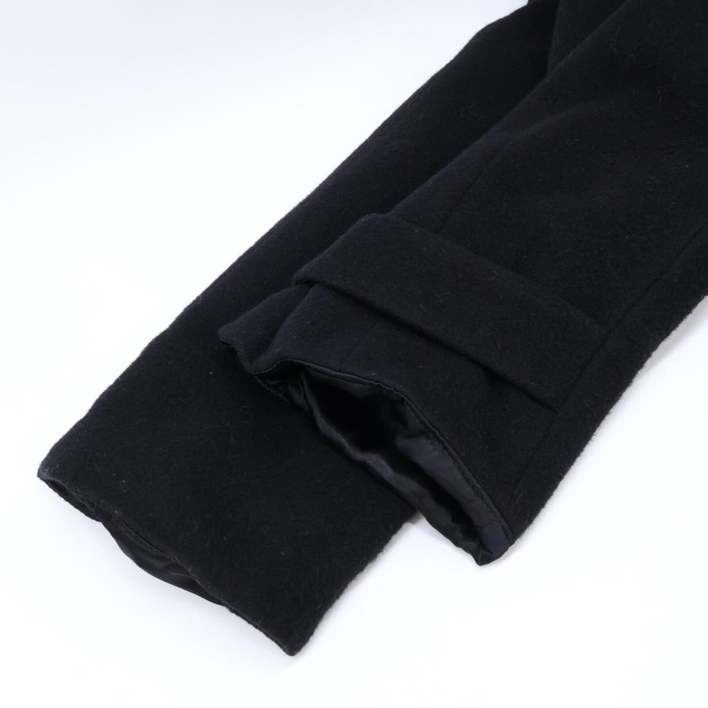 EMPORIO ARMANI Black 22 years H3NL2Z C9802 Wool cashmere double coat coat 1 blackUsed