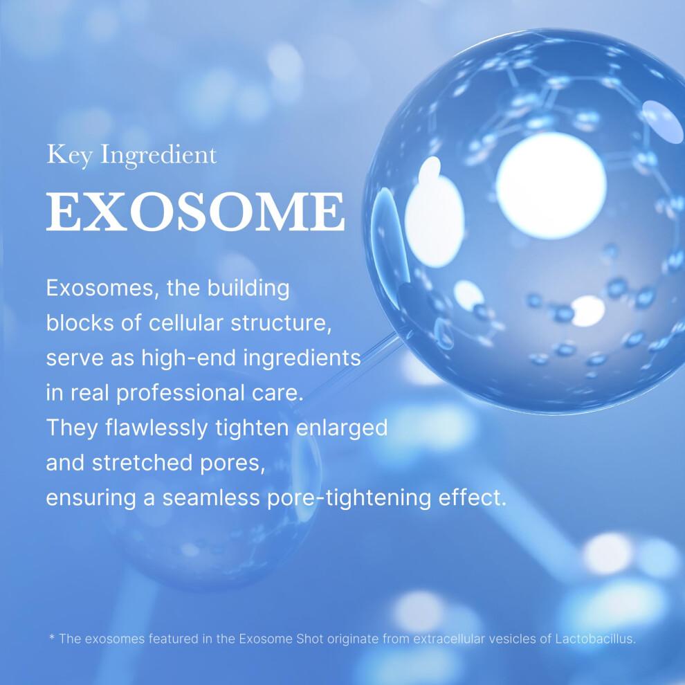 Medicube Zero Exosome Shot 7,500 PPM Spicule Facial Serum | Liquid Skin Booster Serum | Exosome, AHA+BHA+PHA | Pore Care, Dead Skin Cells, Skin Textur
