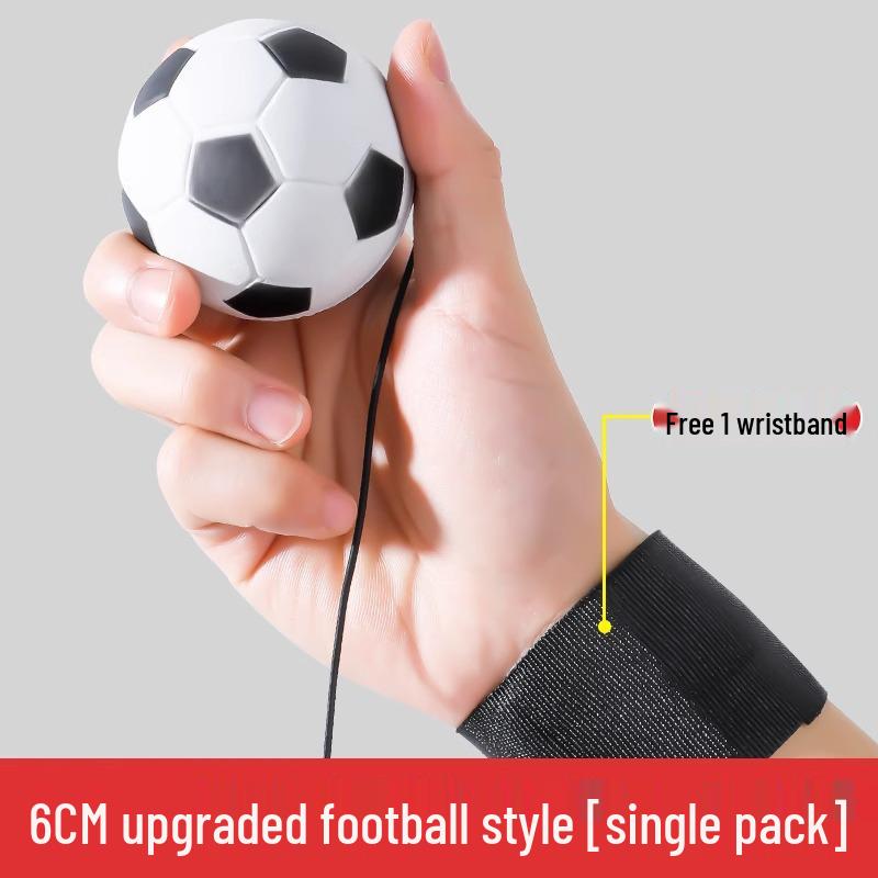 Children's Elastic Wrist Bouncing Ball - Hand-Toss Jumping Exercise Toy for Reaction and Fitness