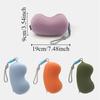 Mini Sleeping Neck Pillow Elasticity U-shaped Pillow Solid Color Slow Rebound Pillow  Men Women