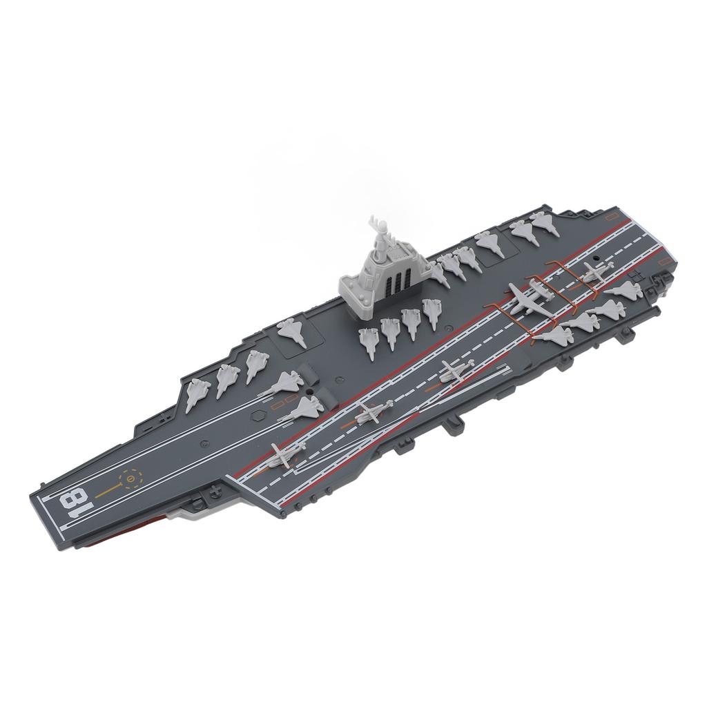 RC Aircraft Carrier 2.4G Wireless Detailed Educational Electronic Remote Control Aircraft Carrier