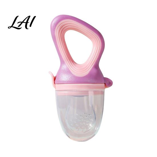 BPA Free Baby Feeder Silicone Fruit Pacifier Self Feeding And Teething Pacifier Relief Toy Easy to Hold Seamless Odorless Toddler Nibbler Toy