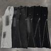 European and American Early Spring Knitted Zipper Design Street Style Niche Fashion Vintage Unisex Pants