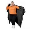 Wearable Blanket for Women Men Soft Plush Blanket with Pocket Sleeves Warm Couch Bed Blanket for Dorm Bedroom Flights