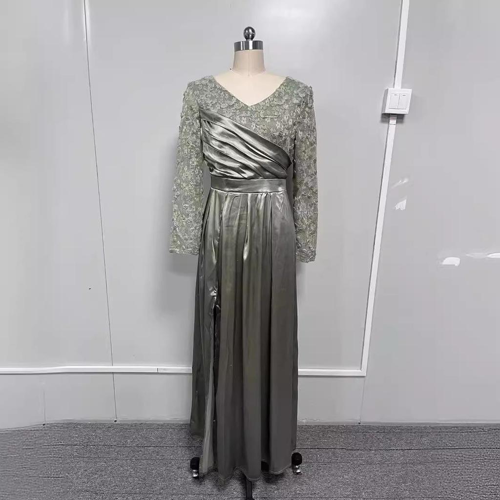 2025 Strapless Ruffle Mid-Waist Lace Evening Dress In Red, Black, and Green