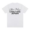 Carly Rae Jepsen T-Shirt Mode Grafikdruck Rundhals Lustiges T-Shirt Damenbekleidung Unisex Lässige T-Shirts Baumwolle Sommer-T-Shirts Anime T-Shirt