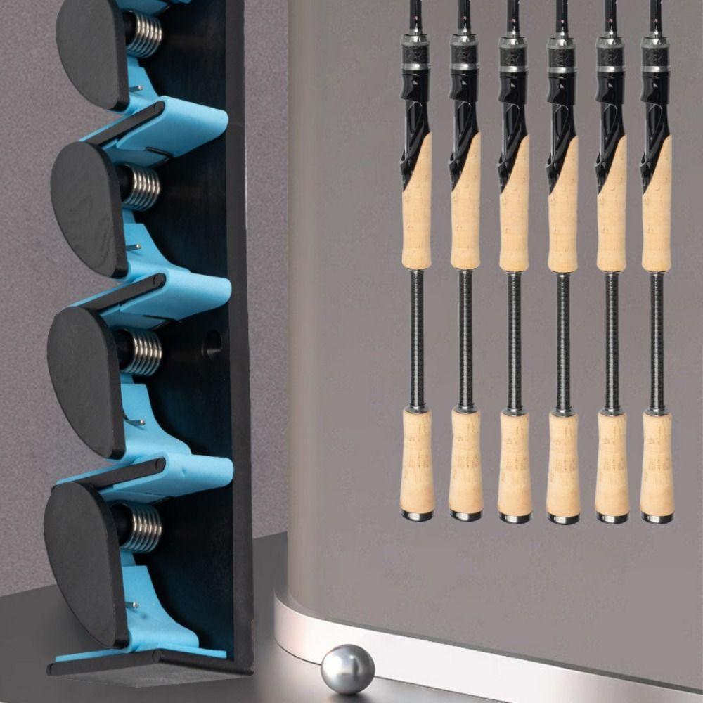 Easy Install Fishing Rod Storage Rack Adjustable Fishing Pole Carrier  Outdoor Sports
