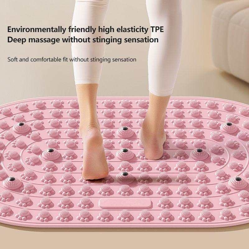Reflexology Foot Massage Acupressure Mat Non-Slip Breathable Walking Pad for Home Stress Relief