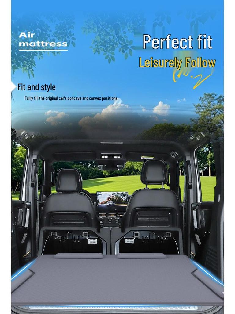 Chery iCar V23 Car Mattress & Rear Seat Sleeping Mat - Inflatable SUV Comfort