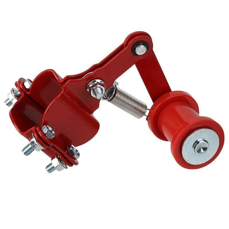 ATV Motorrad Kettenspanner Einstellbarer Kettenregulator Anti-Vibrations Kettenspanner für Dirt Bike Geländefahrzeug