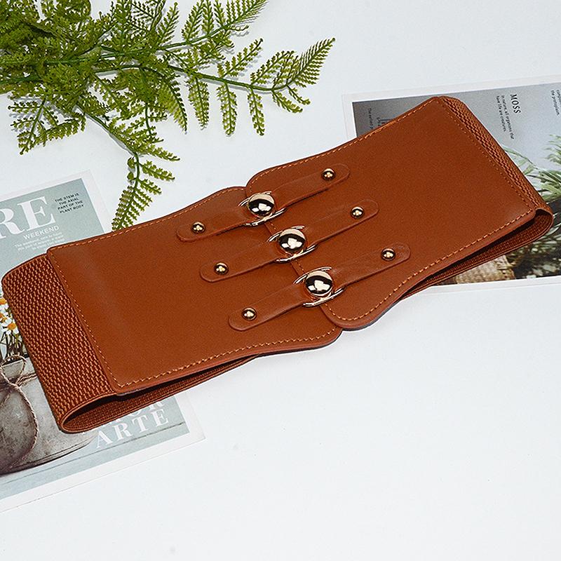 Elastic Wide Corset Belts For Women Waist Plus Size Belt Female Dress Waistband Big Stretch Cummerbunds Clothes Accessory