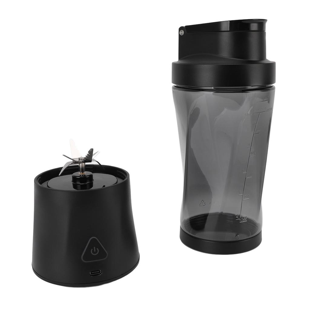 Personal Blender 6000mAh USB Rechargeable 6 Blades Self Cleaning Portable Juicer with Lid for